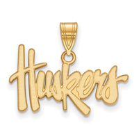 14ky  University of Nebraska Medium Pendant