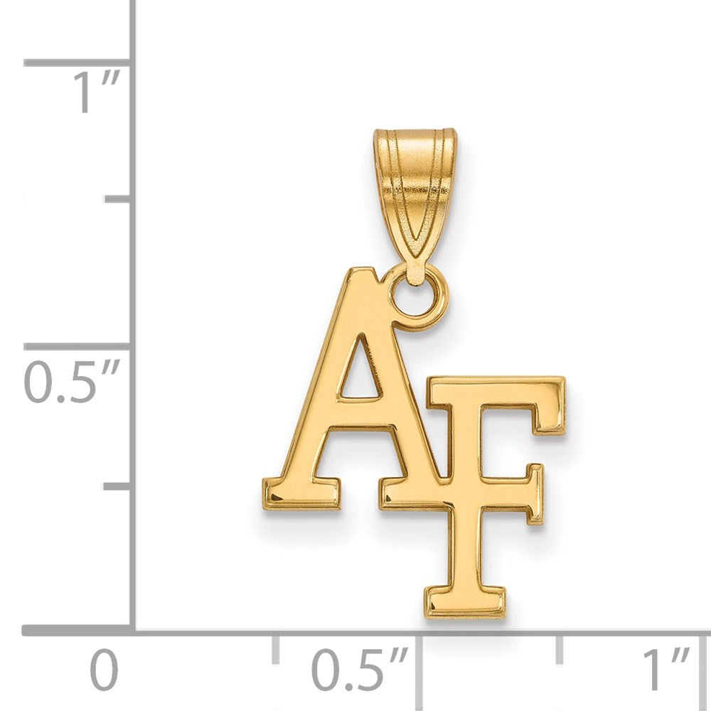 14k Gold  United States Air Force Academy Medium Pendant