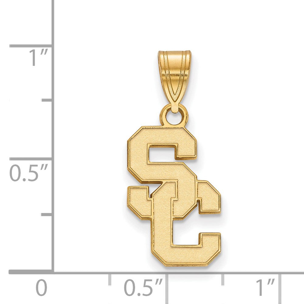 14k Gold University of Southern California Medium Pendant