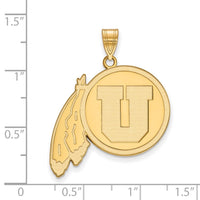 14ky  University of Utah XL Pendant