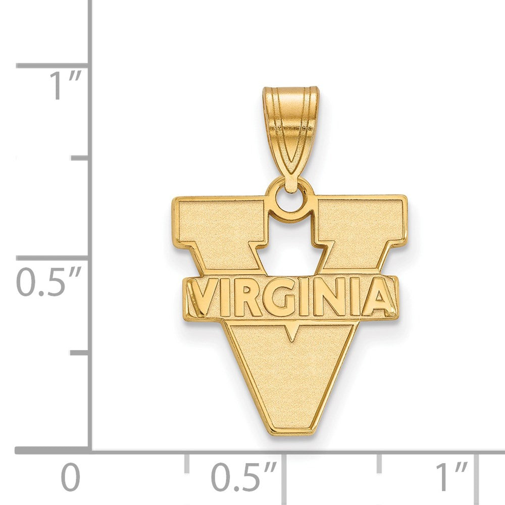 14ky  University of Virginia Medium Pendant