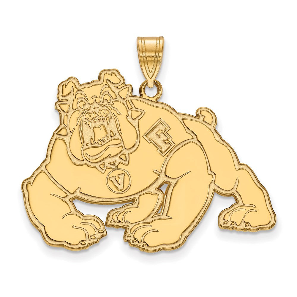 14k Gold  California State University Fresno XL Pendant