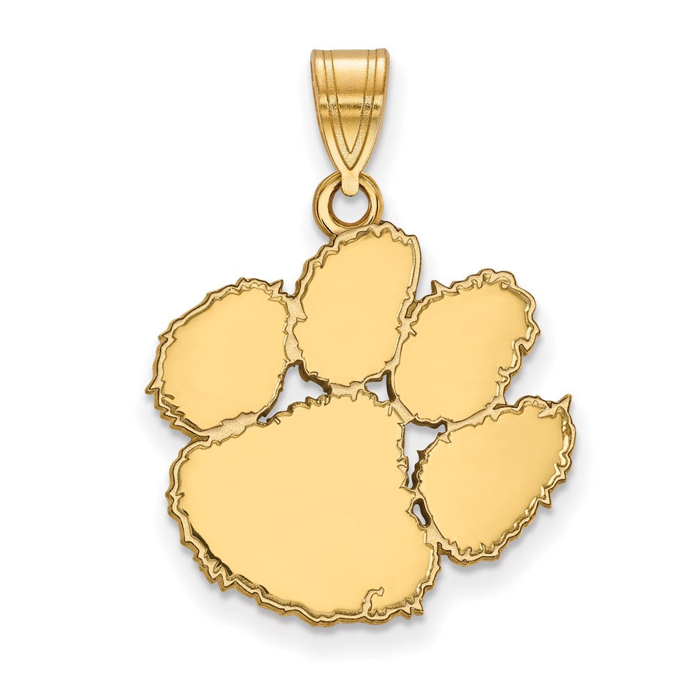 14ky  Clemson University Large Pendant