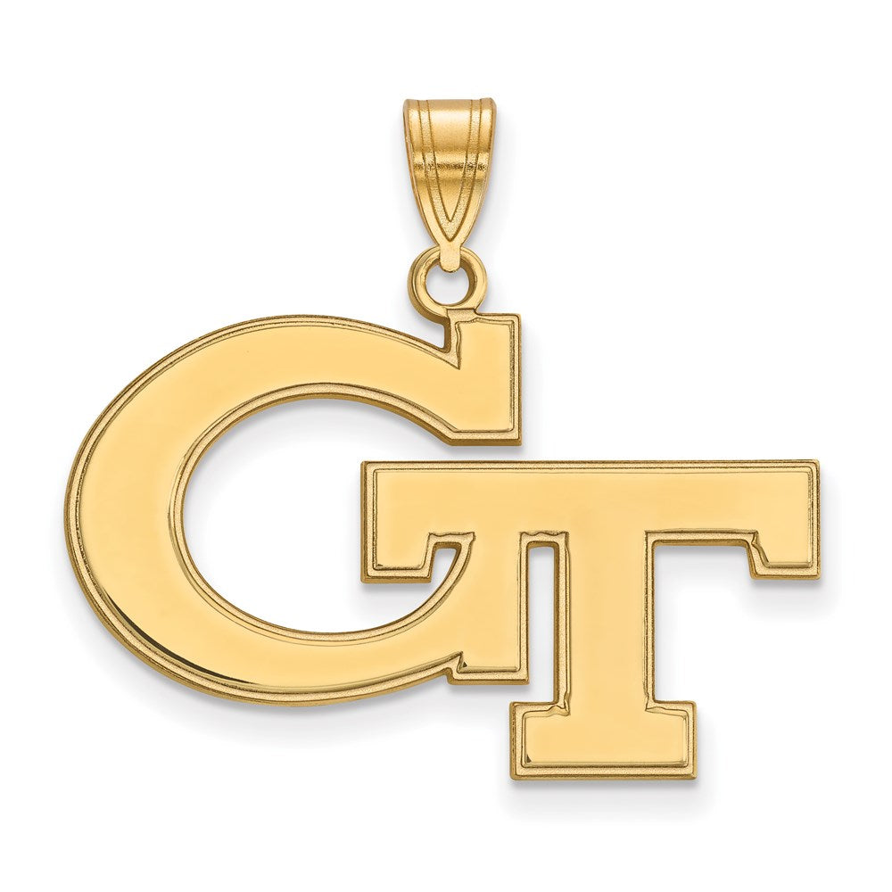 14k Gold  Georgia Institute of Technology Large Pendant