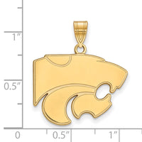 14ky  Kansas State University Large Pendant