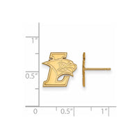 14ky Lehigh University Small Post Earring
