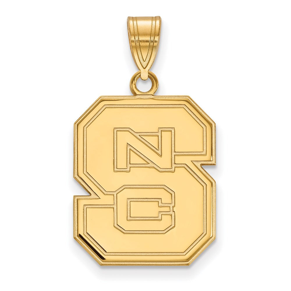 14ky  North Carolina State University Large Pendant