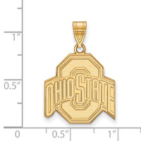 14ky  Ohio State University Large Pendant