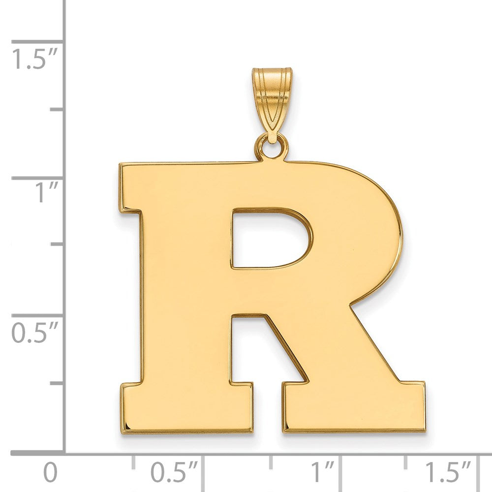 14ky  Rutgers XL Pendant