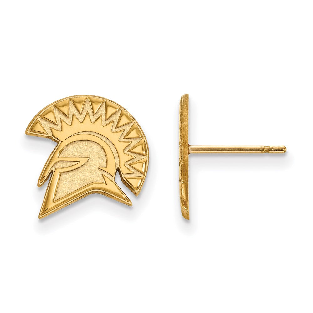 14k Gold  San Jose State University Small Post Earrings