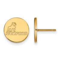 14k Gold  Samford University Small Post Earrings