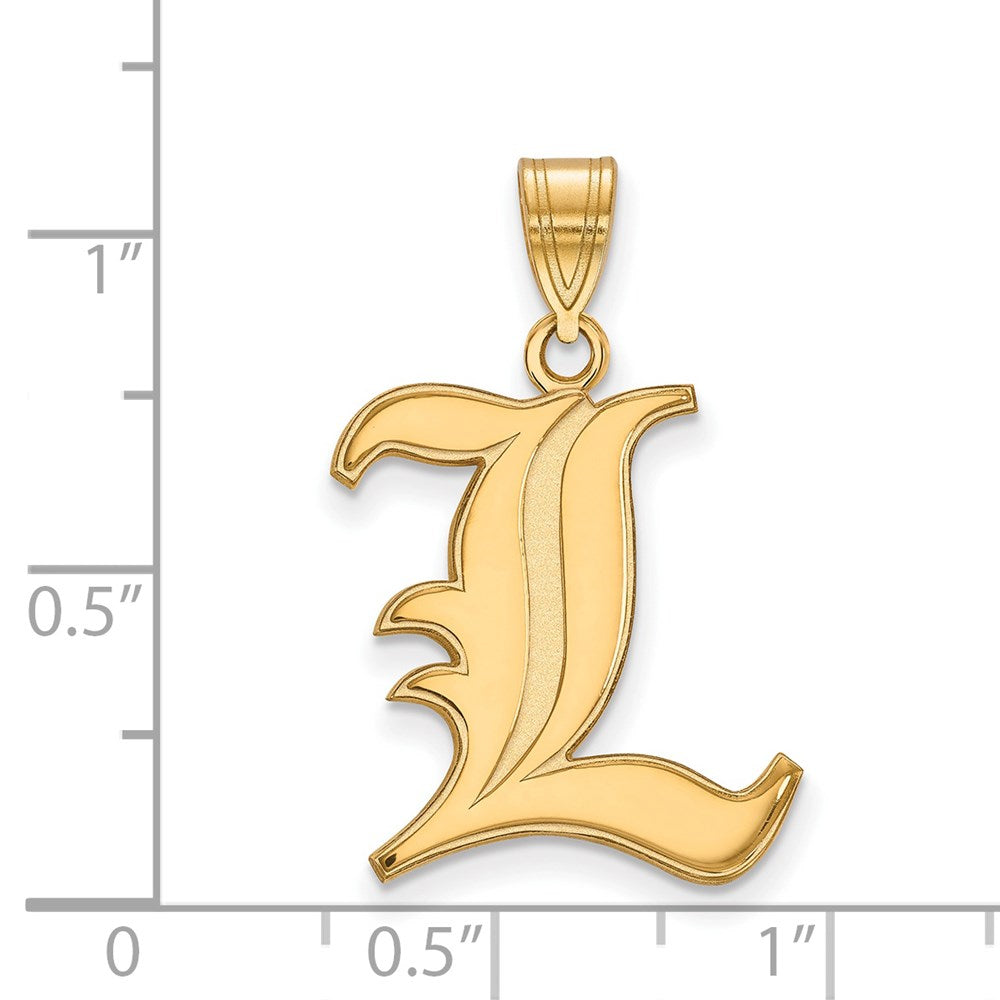14ky  University of Louisville Large Pendant