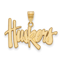 14ky  University of Nebraska Large Pendant