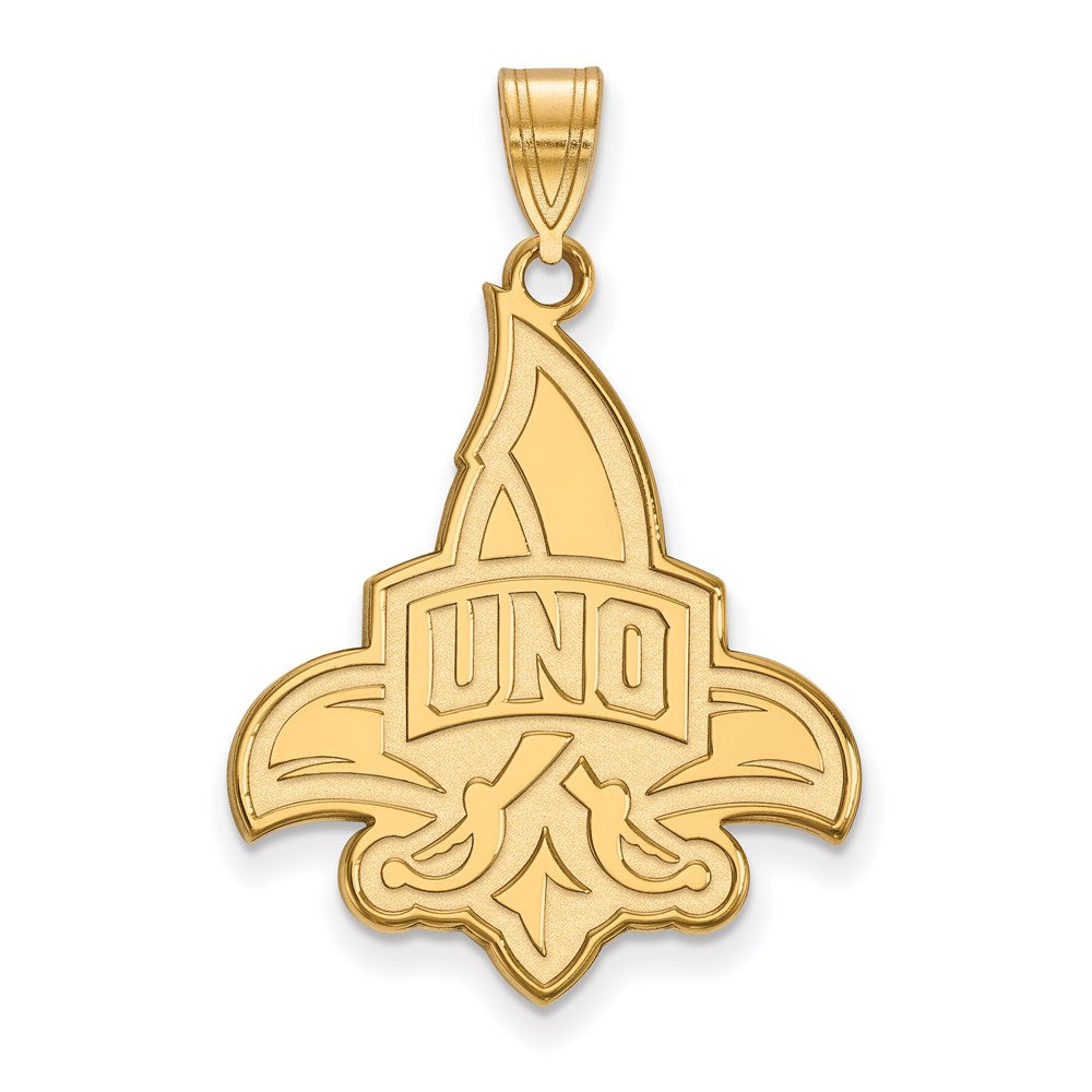 14ky  University of New Orleans XL Pendant
