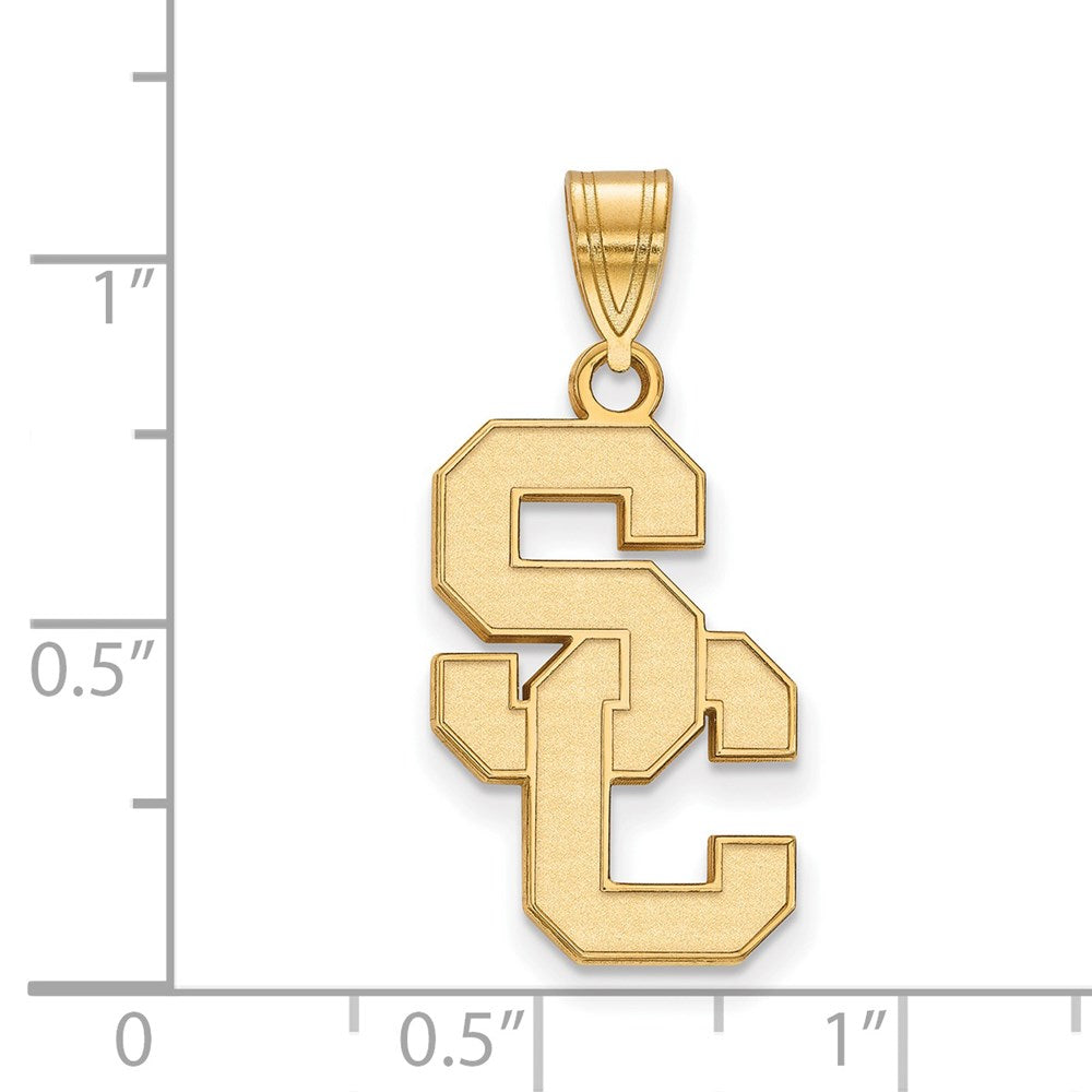 14k Gold University of Southern California Large Pendant