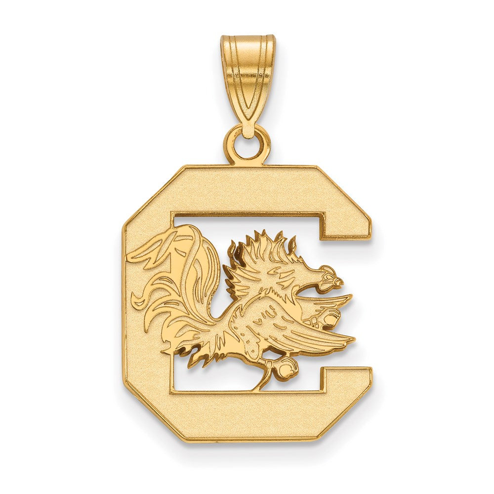14ky  University of South Carolina Large Pendant