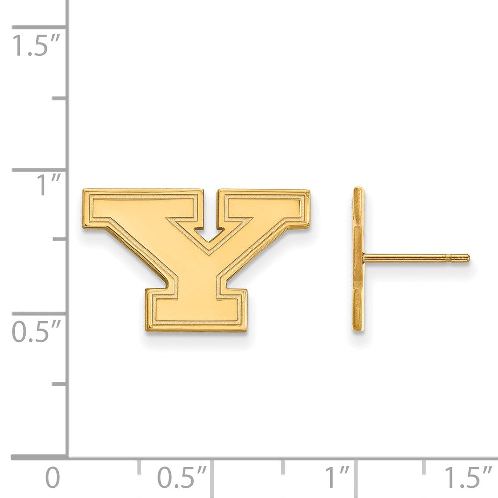 14ky  Youngstown State University Small Post Earrings