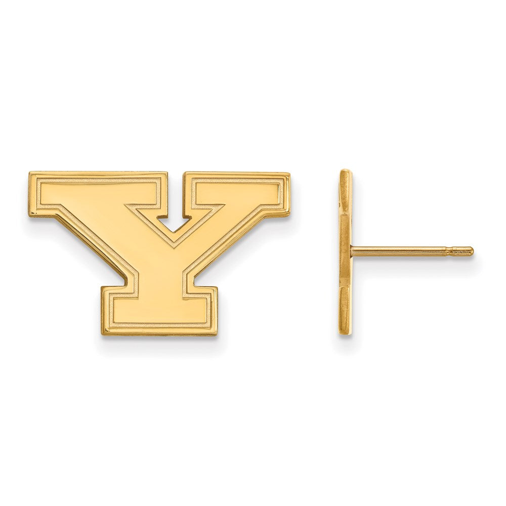 14ky  Youngstown State University Small Post Earrings