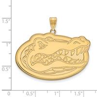 14k Gold  University of Florida XL Pendant