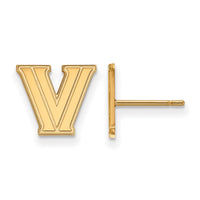 14ky  Villanova University XS Post Earrings