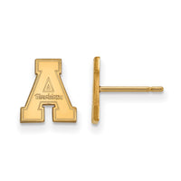 14ky  Appalachian State University XS Post Earrings