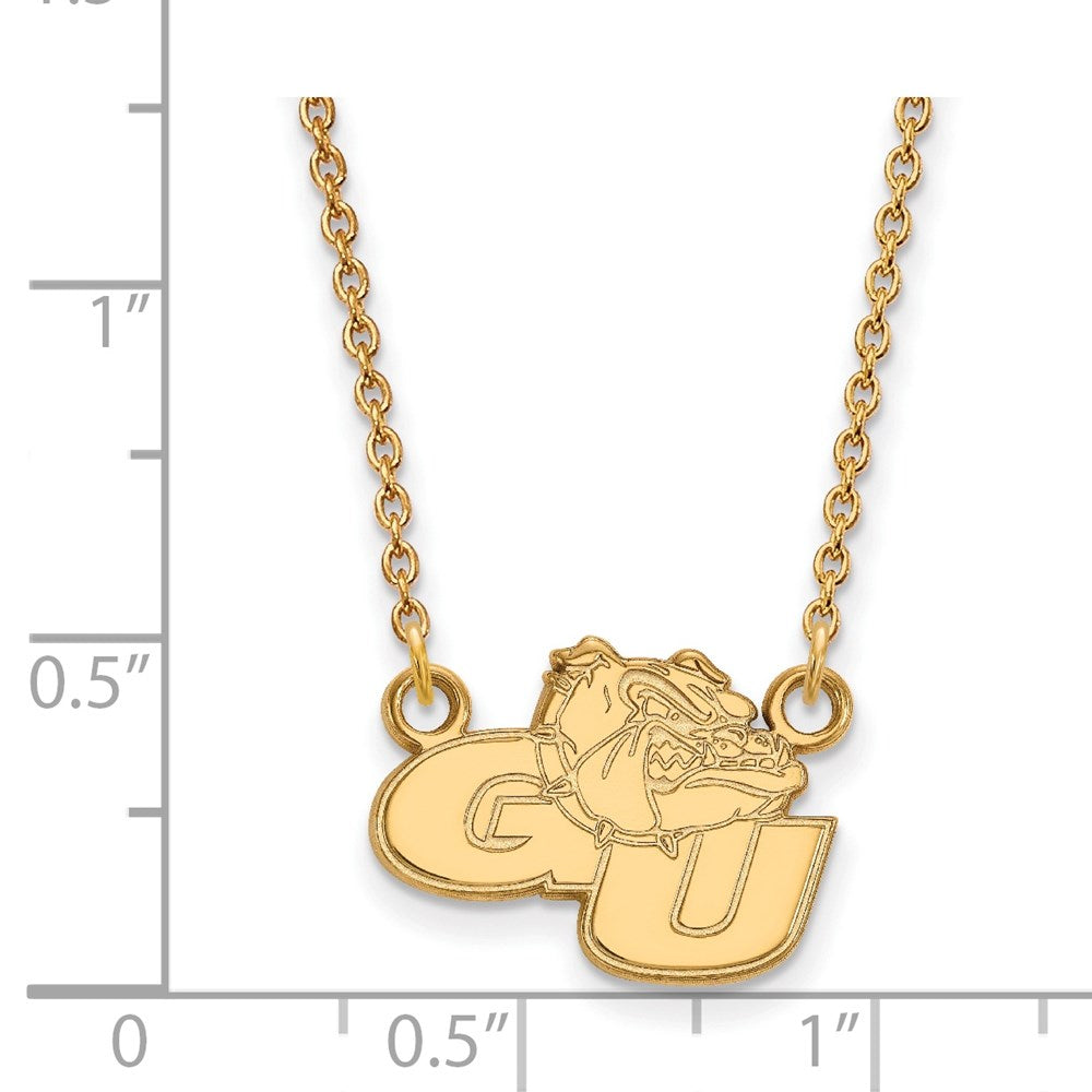 14ky  Gonzaga University Small Pendant w/Necklace