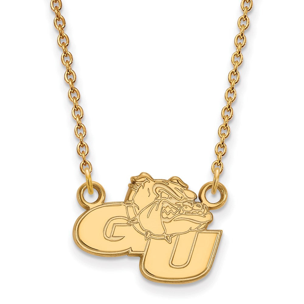 14ky  Gonzaga University Small Pendant w/Necklace