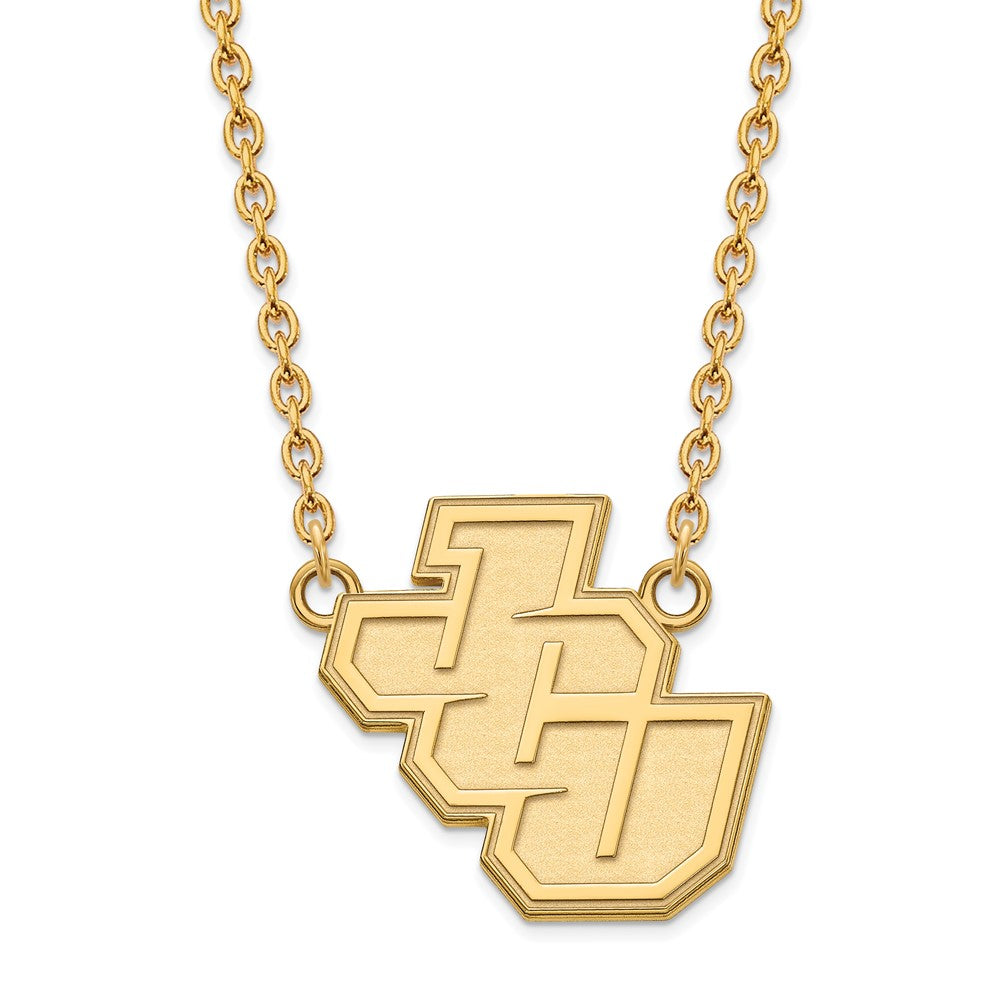 14ky  John Carroll University Large Pendant w/Necklace
