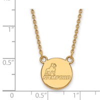 14k Gold  Samford University Small Pendant Necklace