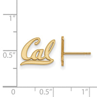 14k Gold  University of California Berkeley XS Post Earrings