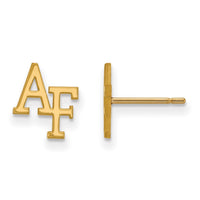 14k Gold  United States Air Force Academy XS Post Earrings