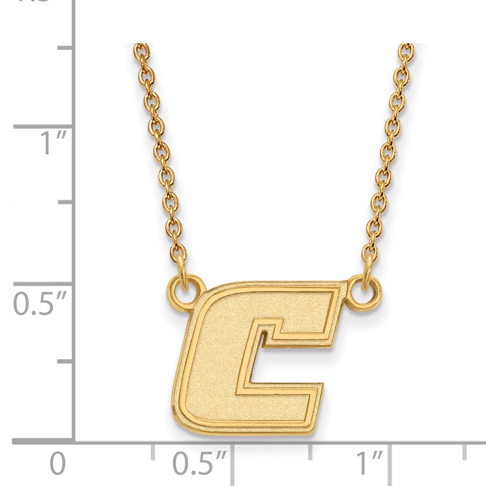 14ky  The U of Tennessee at Chattanooga Sm Pend w/Necklace