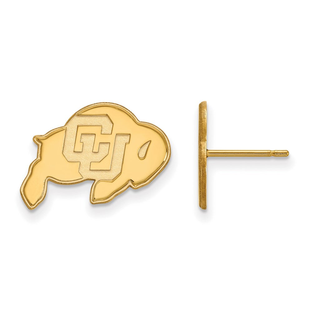 14k Gold  University of Colorado Small Post Earrings
