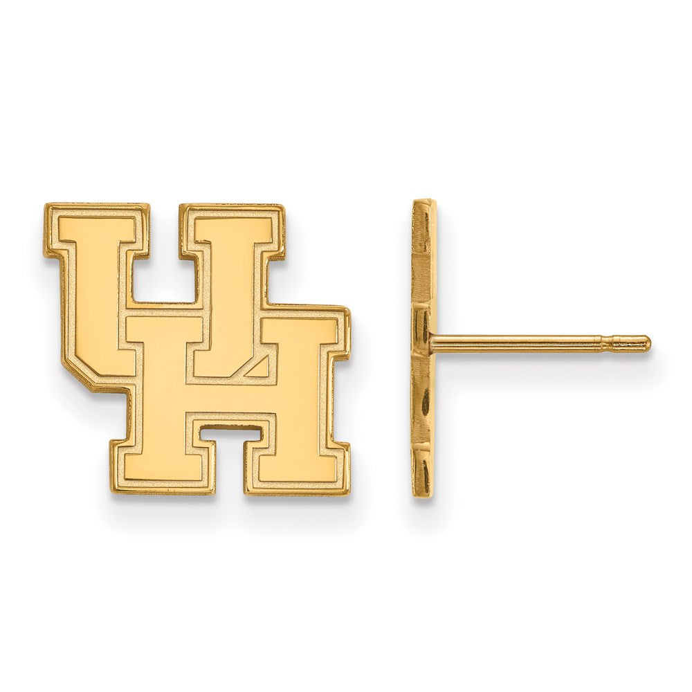 14ky  University of Houston Small Post Earrings