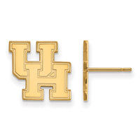 14ky  University of Houston Small Post Earrings