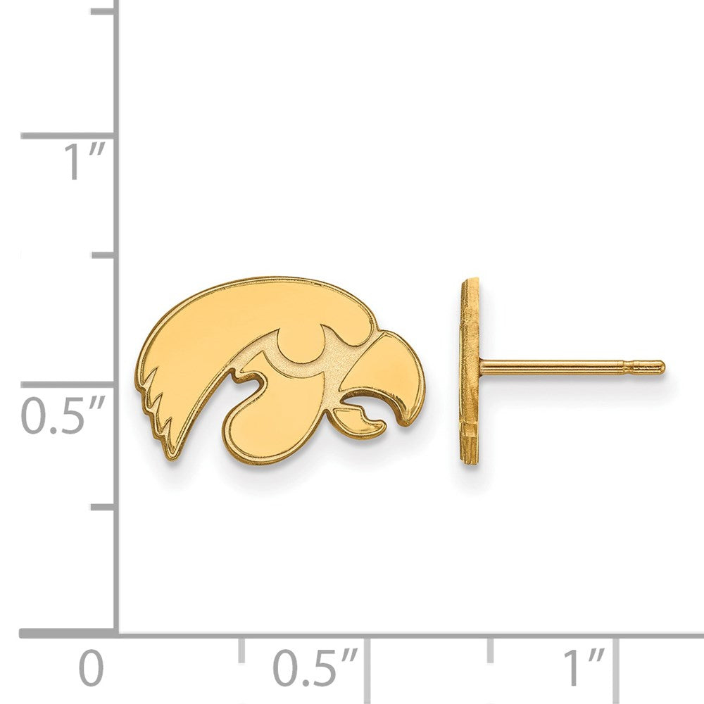 14ky  University of Iowa XS Post Earrings