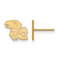 14ky  University of Kansas XS Post Earrings
