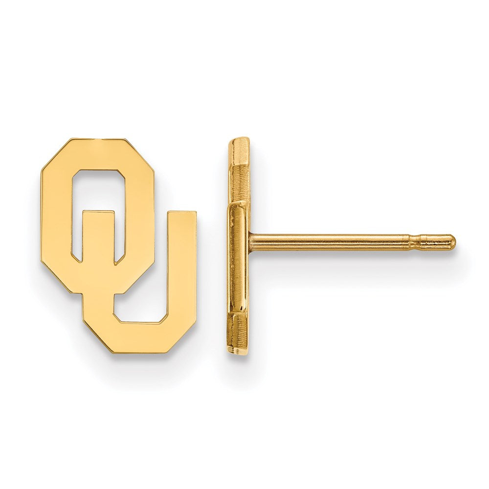 14ky  University of Oklahoma XS Post Earrings