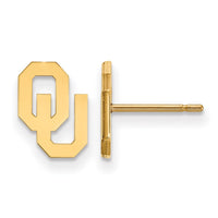 14ky  University of Oklahoma XS Post Earrings