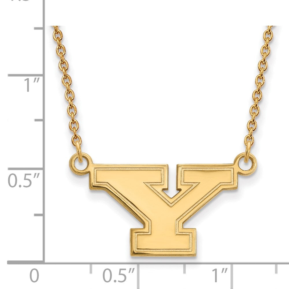 14ky  Youngstown State University Small Pendant w/Necklace