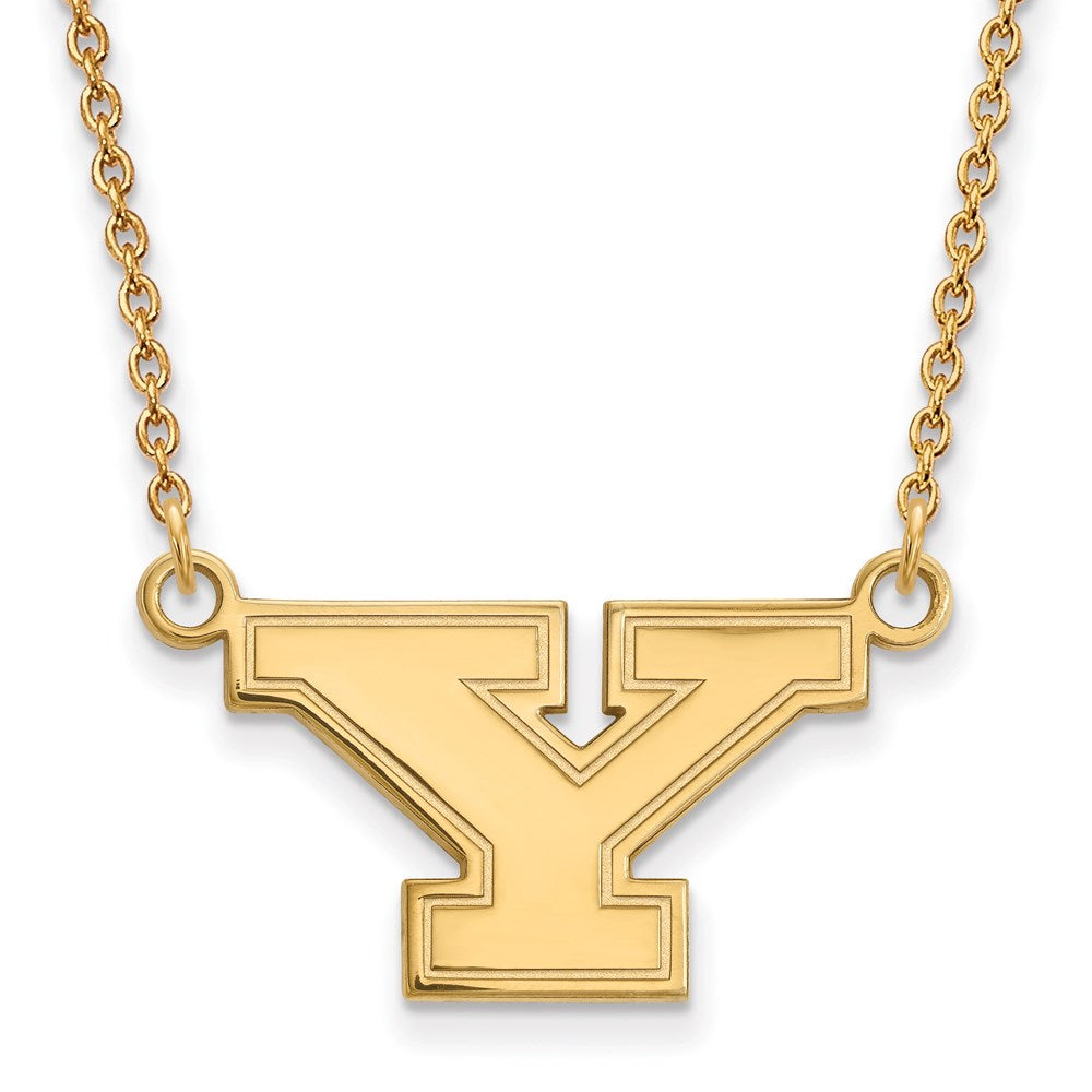 14ky  Youngstown State University Small Pendant w/Necklace
