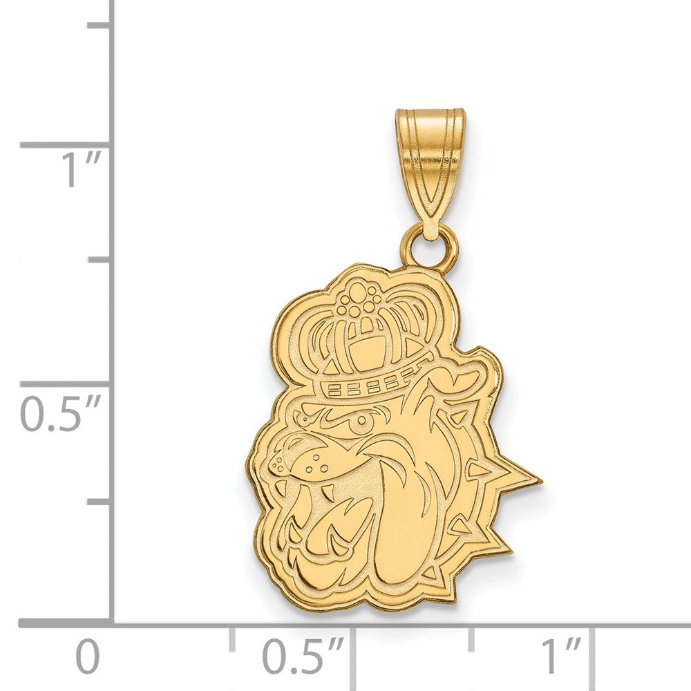 14ky  James Madison University Large Pendant