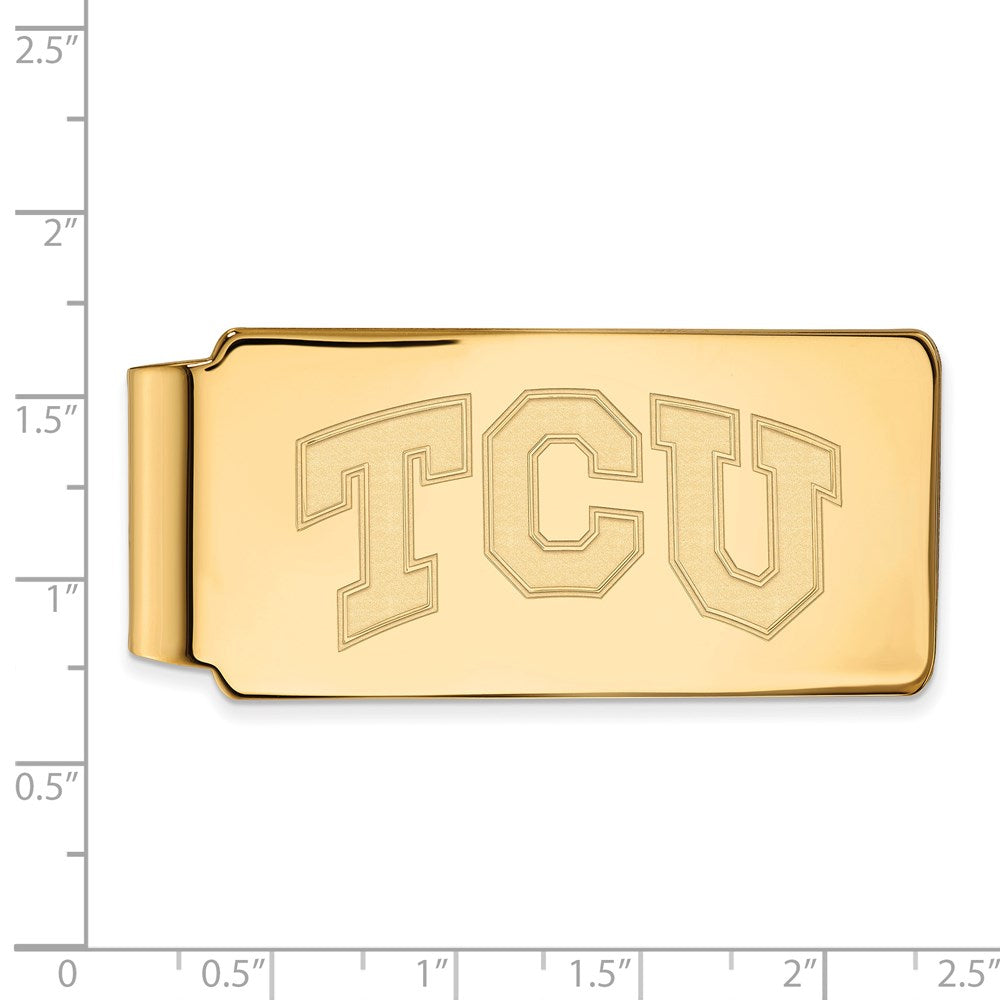 14ky  Texas Christian University Money Clip