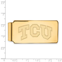 14ky  Texas Christian University Money Clip