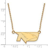 14ky  University of North Dakota Small Pendant w/Necklace