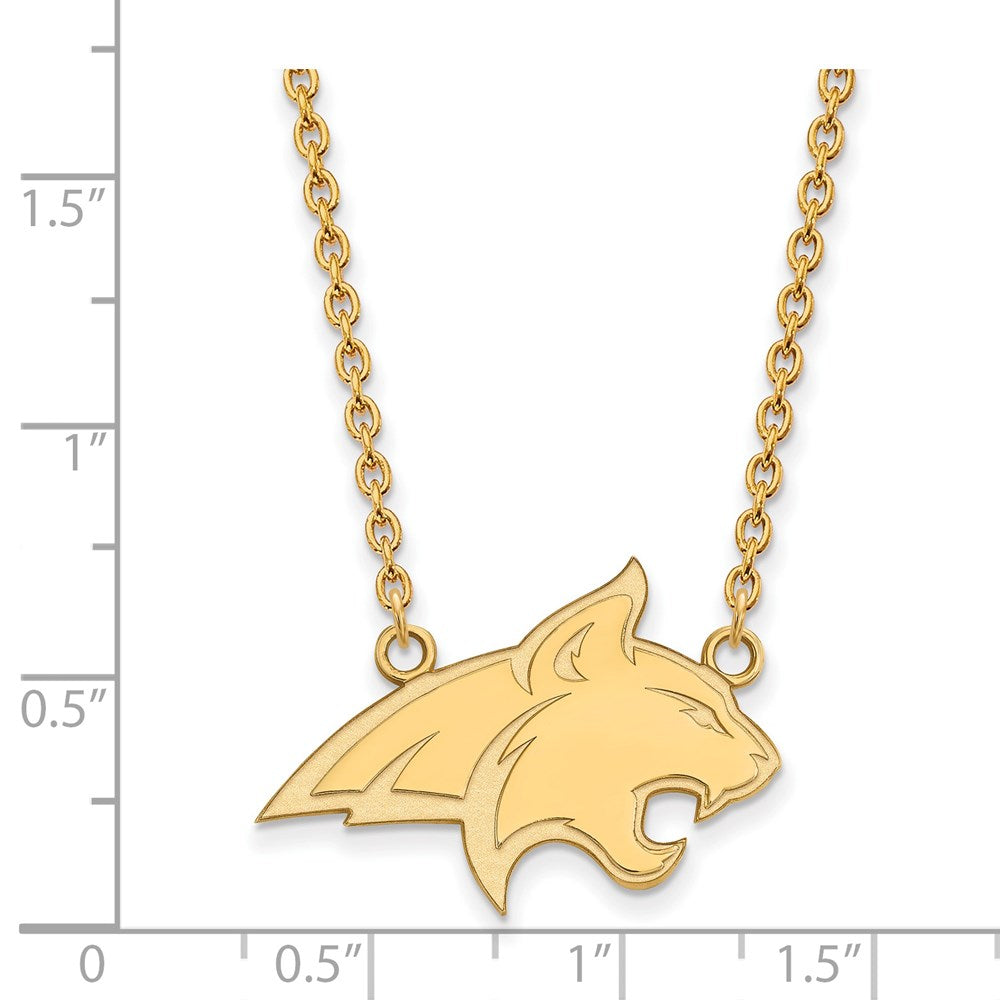 14ky  Montana State University Large Pendant w/Necklace