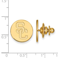 14k Gold University of Southern California S-C Lapel Pin