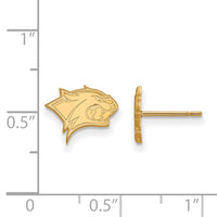 14ky  University of New Hampshire XS Post Earrings