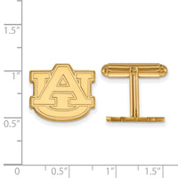 14k Gold  Auburn University Cuff Links