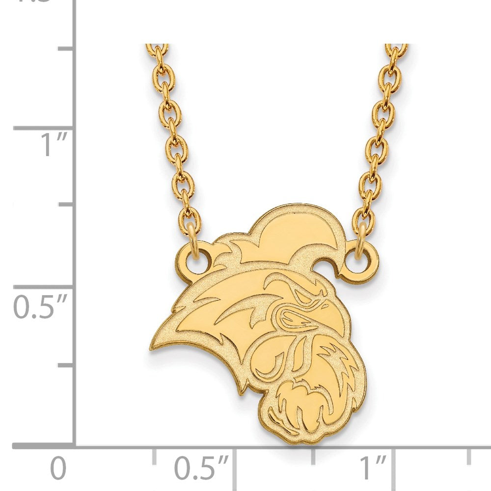 14ky  Coastal Carolina University Large Pendant w/Necklace